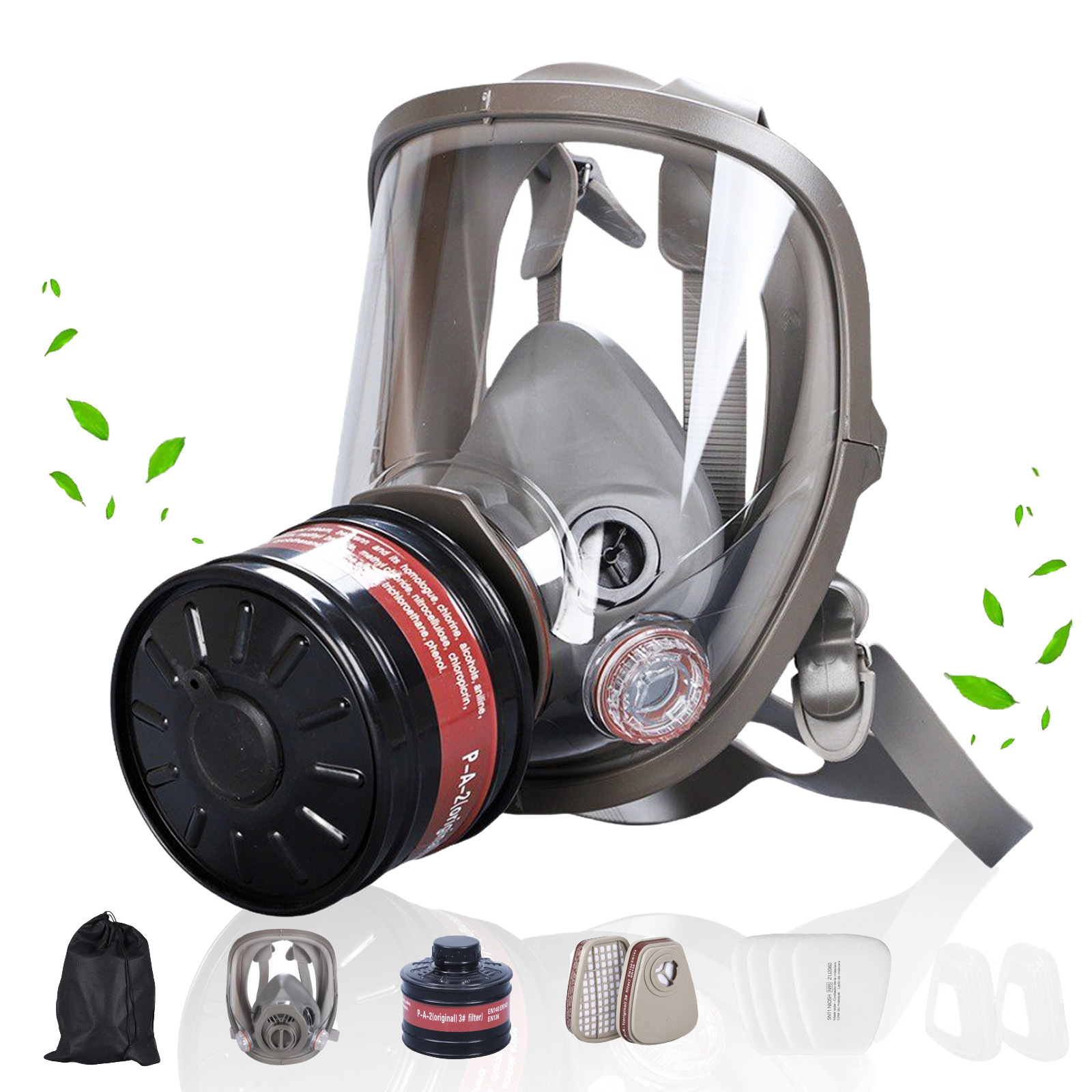 Dust Mask Construction - أقنعة غاز كاملة الوجه تنفس كيميائي
