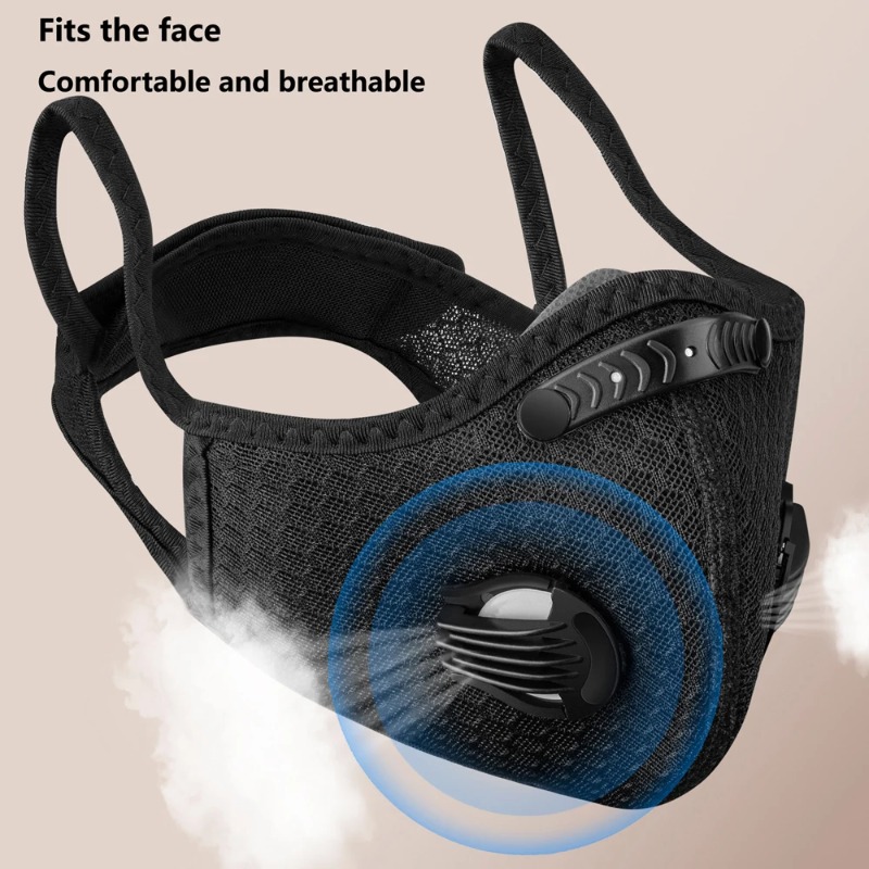 قناع وجه رياضي من SHIZIWANGRI  - مراجعة Dust Mask Construction وسعره