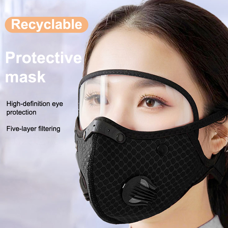 قناع وجه جديد لركوب الدراجات م - مراجعة Dust Mask Construction وسعره