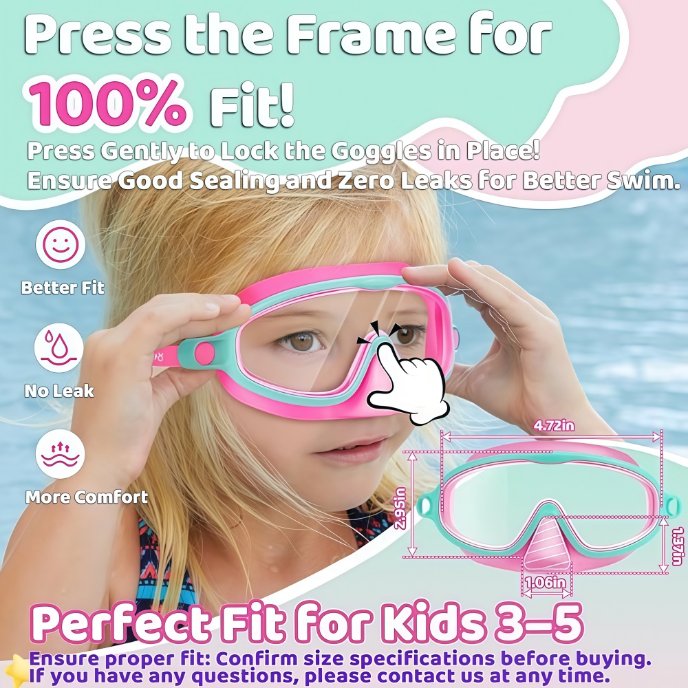 نظارات سباحة للأطفال مع غطاء ل - مراجعة Anti Pollution Mask وسعره