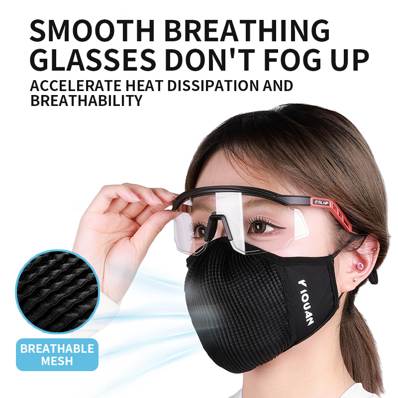 قناع YIQUAN الرياضي لركوب الدر - مراجعة Anti Pollution Mask وسعره