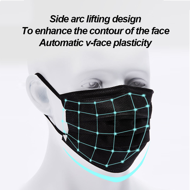 100-400 قطعة من أقنعة الوجه ال - مراجعة Disposable Surgical Mask وسعره